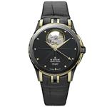 Edox Women's 85012 357JN NID Grand Ocean Analog Display Swiss Automatic Black Watch