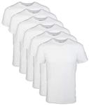 Gildan Men's White Crew T-Shirt Multipack