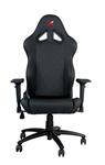 Ferrino Line Black on Black Diamond Patterned Gaming and Lifestyle Chair by RapidX