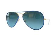 Ray-Ban Men's Aviator Full Color Aviator Sunglasses