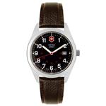 Victorinox Swiss Army Men's 241083 Garrison Collection Brown Leather Watch