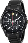 Ferrari Men's 0830046 Scuderia Analog Display Quartz Black Watch