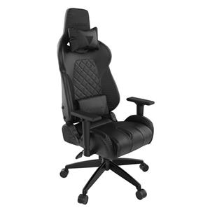 GAMDIAS Multi-Color RGB Gaming Chair High Back Headrest and Lumbar, Black/Black (Achilles E1 Black/Black) 