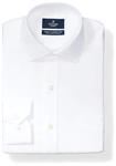 Amazon Brand BUTTONED DOWN Men's Tailored Fit Stretch Poplin Dress Shirt, Supima Cotton Non-Iron, Spread-Collar 