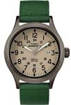 Timex #TW4B06800 Men's Expedition Scout Military Indiglo Green Fabric Band Watch