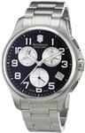 Victorinox Swiss Army Men's 241455 Officers Chrono Black Dial Watch