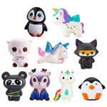 WATINC Random 4 Pcs Jumbo Animal Squishy Sweet Scented Vent Charms Kawaii Kid Toy , Lovely Stress Relief Toy, Animals Gift Fun Large