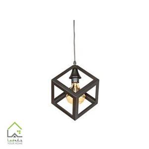 چراغ آویز مدل مکعب مربع سه شعله کد 1258