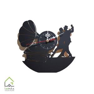 ساعت دیواری طرح گرامافون