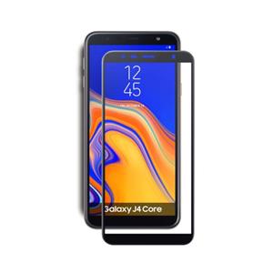 گلس تمام چسب Samsung J4 Core Full Cover مشکی Samsung Galaxy J4 Core Glass Screen Protector