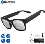 Amener Audio Sunglasses Smart Bluetooth Open Ear Glasses with Polarized Lenses IPX7 Waterproof Built-in Mic for Men Women Compatible with Smart Phones Easy to Make Phone Calls and Listen to Music