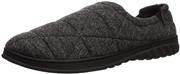 Dearfoams Men's Heathered Knit Closed Back Slipper