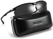 PARZIN Men Sport Sunglasses Polarized Ultra Light Goggles UV Protective for Cycling, Running, Driving, Fishing, Golf