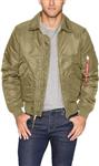 Alpha Industries Men's CWU 45/P Slim Fit Flight Jacket