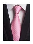 Men's Solid Color Ties Jacquard Patterned Formal Business Necktie Various Colors