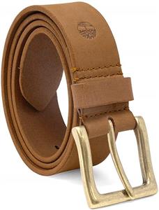 Timberland Men's 38 Mm Boot Leather Wheat Belt