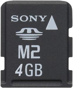 Sony 4GB Memory Stick Micro M2 Card Retail Package 