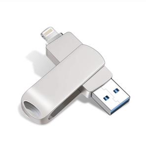 Flash Drive 64GB USB 3.0 Flash Drive Touch ID Protected 