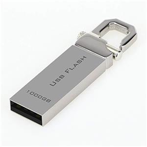 فلش مموری  USB 2.0 Flash Drive 1TB Metal Design - Silver USB Flash Drive 1000GB