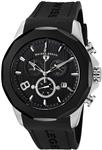 Swiss Legend Men's SL-10042-01-BB Monte Carlo Black Silicone Watch