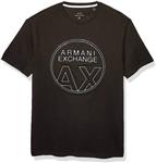 A|X Armani Exchange Men's Short Sleeve Crew Neck Large Graphic Logo T-Shirt