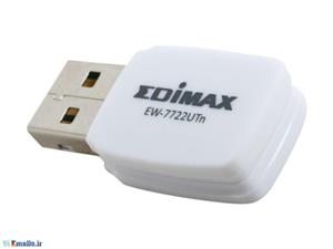 کارت شبکه بی‌سیم ادیمکس مدل ای دبلیو 7722 Edimax EW7722UTn N300 Wireless Mini USB Adapter