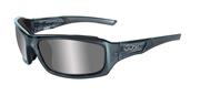 Wiley X Echo Sunglasses, Silver Flash, Smoke Steel Blue