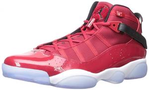 Jordan 322992-601: Men's Gym Red/Black/White 6 Rings Sneakers 