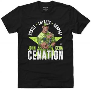 500 LEVEL John Cena Shirt - WWE Men's Apparel - John Cena Cenation 