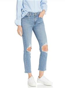 Levi's Women's 724 High Rise Straight Crop Jeans 