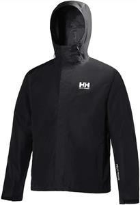 Helly Hansen Men's Seven J Waterproof, Windproof, and Breathable Rain Jacket with Hood