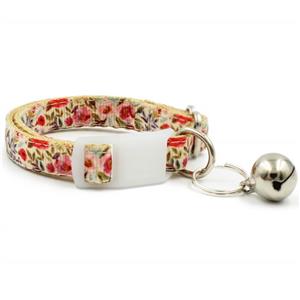 waaag Pet Collar, Fresh Flower Wild Floral Vintage Dog Collar Cat Collar 