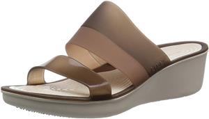 Crocs Women's Color Block W Wedge Sandal 