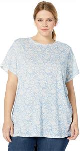 Lucky Brand Women's Plus Size All Over Floral Tee 