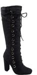 Forever Link Women's Carpio 77 Heeled Knee-High Boot