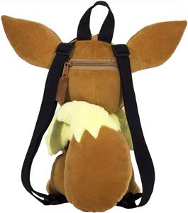 Pokémon Eevee Plush 15 inch Backpack, Brown 