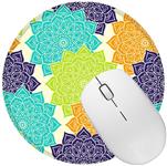 Durable Non Slip Rubber Mouse Pad Desktop Mouse Pad Computer PC Mouse Mat Small Size 7.9in X7.9in (Beautiful Mandala)