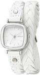 KOMONO Women's KOM-W1230 Moneypenny Woven Series Analog Display Japanese Quartz White Watch