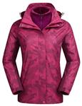 CAMEL CROWN 3-in-1 Women's Ski Jacket Waterproof Fashion Mountain Jackets Winter Coat Fleece Inner for Outdoor Hiking