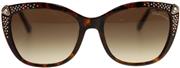 Roberto Cavalli Talitha Women's Sunglasses RC978S 52F Dark Havana Cat Eye 55mm