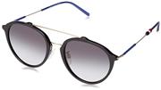 Sunglasses Tommy Hilfiger Th 1618 /F/S 0807 Black / 9O dark gray gradient lens