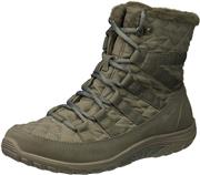 Skechers Women's Reggae Fest-Moro Rock-Short Quilted Lace Up Bootie Ankle Boot