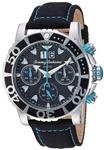 Tommy Bahama Men's Stainless Steel Japanese-Quartz Nylon Strap, Black, 21.2 Casual Watch (Model: 37TB00062-01)