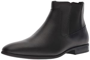 Calvin Klein Men's Christoff Epi Leather Chelsea Boot