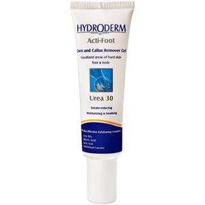 ژل مرطوب کننده قوی اکتی فوت هیدرودرم مناسب انواع پوست 30 میلی لیتر Hydrederm Acti Foot Moisturizing Gel For All Skin Types 30 ml