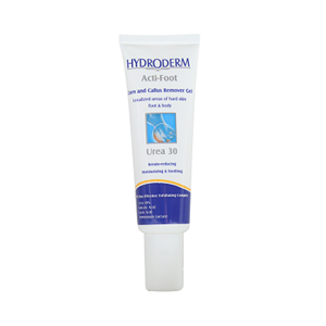 ژل مرطوب کننده قوی اکتی فوت هیدرودرم مناسب انواع پوست 30 میلی لیتر Hydrederm Acti Foot Moisturizing Gel For All Skin Types 30 ml