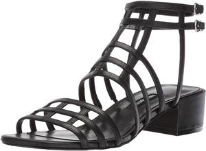 Nine West Women's Xerxes Leather Heeled Sandal 