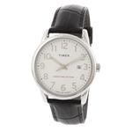 Timex Men's Easy Reader TW2R64900 Black Leather Analog Quartz Dress Watch