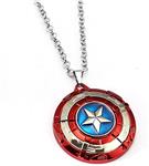 Urartu Creative Marvel Superhero CA Shield Infinity war Stainless Steel Pendant Necklace by