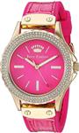 Juicy Couture Black Label Women's Swarovski Crystal Accente Strap Watch